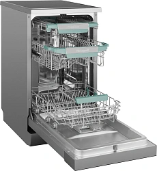 Посудомоечная машина Weissgauff DW 4539 Inverter Touch AutoOpen Inox (узкая)