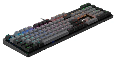 Клавиатура A4Tech Bloody B828N механическая черный/серый USB for gamer LED (B828N (GREY+BLACK))