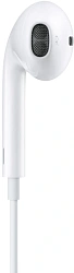 Гарнитура вкладыши Apple EarPods A3046 1.1м белый проводные в ушной раковине (MYQY3ZE/A)