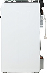 Плита Газовая Darina 1B1 GM 441 008 W белый/черный (стеклянная крышка) реш.чугун