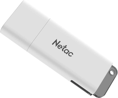 Флеш Диск Netac 8Gb U185 NT03U185N-008G-20WH USB2.0 белый