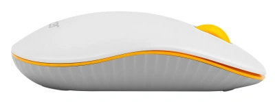 Мышь Acer OMR200 белый/желтый оптическая 1200dpi беспров. USB для ноутбука 3but (ZL.MCEEE.020)