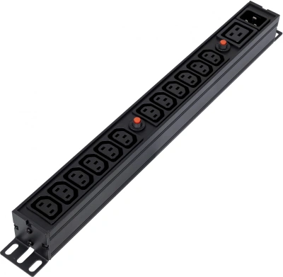 Блок распределения питания Powercom PDU-16A-type 1 (PDU-16AV14-12C3-C9-C2-2G)