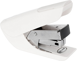 Степлер Kw-Trio 0556B-WHT Mini Air touch 24/6 26/6 (20листов) белый 50скоб пластик закрытый коробка