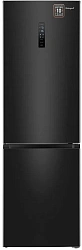 Холодильник Weissgauff WRK 2000 Total NoFrost Inverter Black Inox 2-хкамерн. черный инвертер