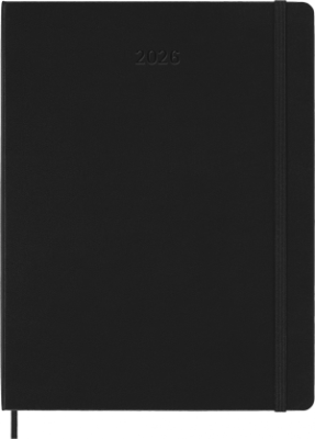 Еженедельник Moleskine PRO VERTICAL XL 190х250мм 264стр. черный