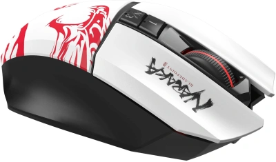 Мышь A4Tech Bloody R36 Ultra черный/белый/красный оптическая 12000dpi беспров. USB 7but (R36 ULTRA NARAKA USB)