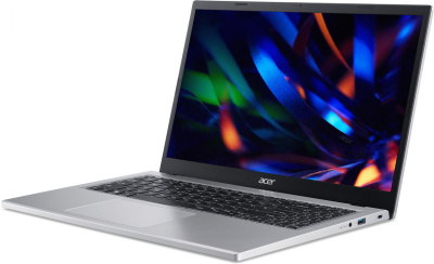 Ноутбук Acer Extensa 15 EX215-33-P4E7 N-series N200 8Gb SSD512Gb Intel UHD Graphics 15.6" IPS FHD (1920x1080) без ОС silver WiFi BT Cam (NX.EH6CD.004)