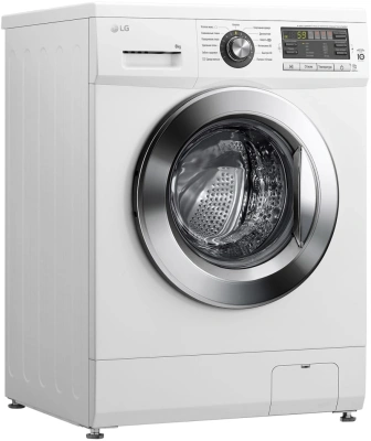 Стиральная машина LG F1096TD3 класс: A загр.фронтальная макс.:8кг белый инвертер