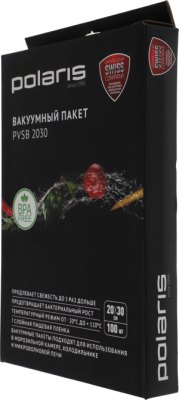Пакет Polaris PVSB 2030 для вакуумной упаковки прозрачный