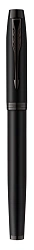 Ручка перьев. Parker IM Achromatic F317 (2127741) Matt Black F сталь нержавеющая подар.кор.