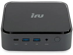 Неттоп IRU Tactio 513 i5 1235U (1.3) 8Gb SSD256Gb UHDG без ОС GbitEth WiFi BT 120W серый (RUS) (2189255)
