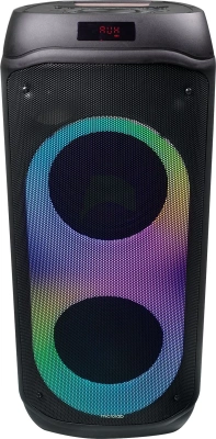 Колонка порт. Microlab PT802 черный 200W 1.0 BT/3.5Jack/USB 4400mAh (без.бат)