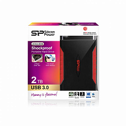 Жесткий диск Silicon Power USB3.0 1TB SP010TBPHDA15S3L A15 Armor 2.5" черный
