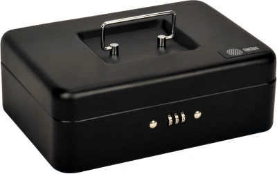 Ящик для денег без номинала Cactus CS-DCB-003 90x250x180 графитовый сталь 1.13кг