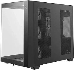 Корпус Deepcool CG530U 4F черный без БП ATX 10x120mm 4x140mm 1xUSB2.0 audio bott PSU