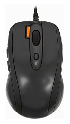 Мышь A4Tech V-Track Padless N-70FX черный оптическая 1600dpi USB для ноутбука 7but