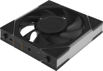Вентилятор для корпуса Lian-Li Uni Fan TL Wireless LCD 120 LCD ARGB 120х124.5x28 черный 4-pin 27дБ (G99.12TLLCD1W1B.R0) Ret