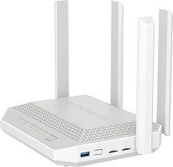 Роутер беспроводной Keenetic Netcraze Hopper 4G+ (NC-2312) AX3000 10/100/1000BASE-TX/4G cat.6 белый