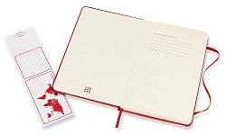 Блокнот Moleskine CLASSIC QP050F2 Medium 115x180мм 208стр. линейка твердая обложка красный