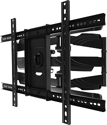 Кронштейн для телевизора Ultramounts UM912 черный 37"-75" макс.45кг настенный поворотно-выдвижной и наклонный