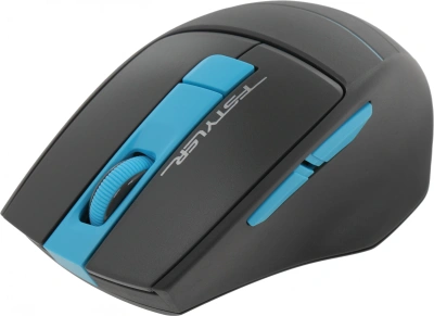 Мышь A4Tech Fstyler FG30S серый/синий оптическая 2000dpi silent беспров. USB 5but (FG30S BLUE)