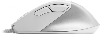 Мышь A4Tech Fstyler FM45S Air белый/серебристый оптическая 2400dpi silent USB 7but (FM45S AIR USB (SILVER WHITE))