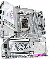Материнская плата Gigabyte Z890M AORUS ELITE WIFI7 ICE Soc-1851 Intel Z890 4xDDR5 mATX AC`97 8ch(7.1) 2.5Gg RAID+DP