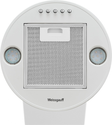 Вытяжка каминная Weissgauff Tubus 700 PB WH белый управление: кнопочное (1 мотор)