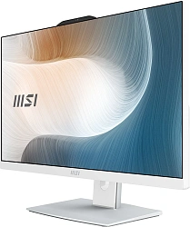Моноблок MSI Modern AM242TP 1M-1019XRU 23.8" Full HD Touch Core 5 120U (1.4) 16Gb SSD512Gb Graphics без ОС GbitEth WiFi BT 120W клавиатура мышь Cam белый 1920x1080
