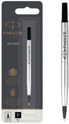 Стержень роллер Parker Quink Z01 (CW1950321) F 0.5мм черные чернила блистер