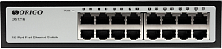 Коммутатор Origo OS1216 OS1216/A1A (L2) 16x100Мбит/с неуправляемый