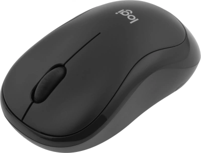 Мышь Logitech M240 Silent графитовый оптическая 4000dpi silent беспров. BT для ноутбука 2but (910-007078)