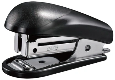 Степлер Kw-Trio 5512 Mini 24/6 26/6 (15листов) встроенный антистеплер ассорти 50скоб блистер