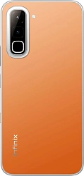 Смартфон Infinix X6895B Hot 70 128Gb 8Gb оранжевый моноблок 3G 4G 2Sim 6.78" 720x1576 Android 16 50Mpix 802.11 a/b/g/n/ac NFC GPS Protect FM microSD max2048Gb