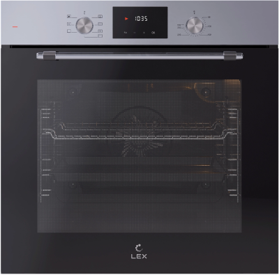 Духовой шкаф Электрический Lex EDP 671 IX MAX нержавеющая сталь