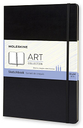 Блокнот для рисования Moleskine ART SKETCHBOOK ARTBF832 A4 210x297мм 96стр. твердая обложка черный