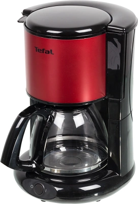 Кофеварка капельная Tefal CM361E38 1200Вт красный
