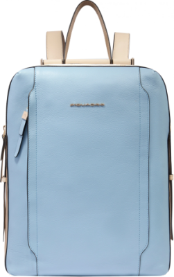 Рюкзак женский Piquadro Circle CA4576W92/AZBE2 бежевый/голубой кожа