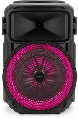 Минисистема Hyundai H-MC1298 черный 17Вт FM USB BT micro SD