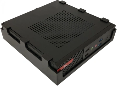 Неттоп IRU Tactio 310H6ATF slim i5 12400 (2.5) 32Gb SSD1Tb UHDG 730 FreeDOS GbitEth WiFi BT черный (2098550)