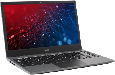 Ноутбук IRU Tactio 14ALH Core i3 1215U 8Gb SSD256Gb Intel UHD Graphics 14" IPS FHD (1920x1080) Windows 11 Pro Multi Language 64 grey WiFi BT Cam 4000mAh (2059058)