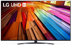 Телевизор LED LG 55" 55UT81006LA.ARUB черный 4K Ultra HD 60Hz DVB-T DVB-T2 DVB-C DVB-S2 USB WiFi Smart TV