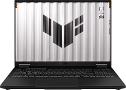 Ноутбук Asus TUF Gaming F16 FX608JM-RV049 Core i5 13450HX 16Gb SSD512Gb NVIDIA GeForce RTX 5060 8Gb 16" IPS FHD+ (1920x1200) без ОС grey WiFi BT Cam (90NR0MI1-M002X0)