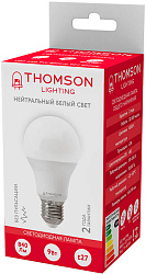 Лампа светодиодная Thomson TH-B2024 10Вт цок.:E27 свеча 220B св.свеч.бел.нейт. Candle (упак.:1шт)
