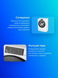 Стиральная машина Candy Smart Pro CSO34 106TB1/2-07 класс: A загр.фронтальная макс.:6кг белый