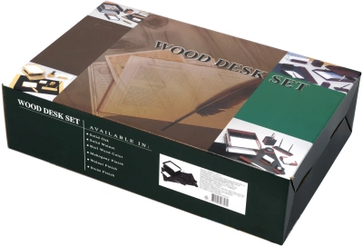 Настольный набор Good Sunrise 6FE-1A (6 предметов) черное дерево дерево/МДФ черный