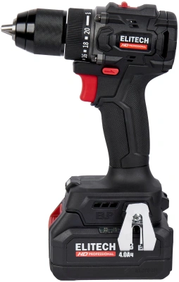 Дрель-шуруповерт Elitech CD 20SL2 (E2201.040.02) 80Вт аккум. патрон:быстрозажимной (кейс в комплекте) (205718)