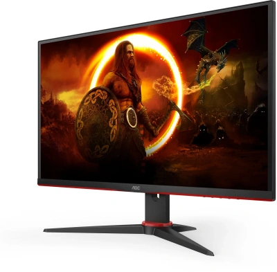 Монитор AOC 27" Gaming 27G2ZNE черный/красный VA LED 16:9 HDMI матовая Piv 250cd 178гр/178гр 1920x1080 240Hz FreeSync Premium Pro DP FHD 5.5кг