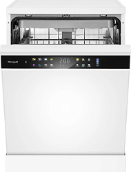 Посудомоечная машина Weissgauff DW 6039 Touch Dual Wash белый/черный (полноразмерная)